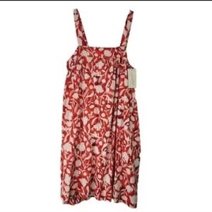 Women's Sleeveless Shift Dress - Universal Thread Red Floral XL (16/18)